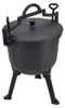 Dutch Oven - Gusseisen Kessel 10 L - mit Füßen und Henkel - Produktbild-Vorschau 8