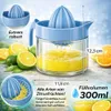 Zitruspresse 2er Set Zitronenpresse Manuell Saftpresse Produktbild-Vorschau 2