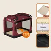 CADOCA Transportkooi, rood, voor honden en katten Productafbeelding-voorbeeld 16