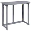 vidaXL Klappbarer Balkontisch 90 x 50 x 74 cm Massivholz Produktbild-Vorschau 10