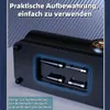 Tragbarer Luftkompressor, Reifenluftpumpe für  Autoreifen, Produktbild-Vorschau 9