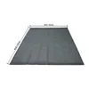 VEVOR kippertent, 8 x 18 voet, zwarte, duurzame afdekking Productafbeelding-voorbeeld 8