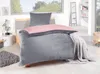 Bettwäsche Winter Flausch Cashmere Touch Uni Wende warm 2 Produktbild-Vorschau 1