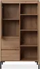 finori Korsika 53A Highboard, Nachbildung Artisan Oak Maß: Produktbild-Vorschau 3