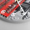 Wanduhr - Rund - Glasuhr - Großbritannien London Telefon Produktbild-Vorschau 5