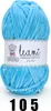 LEAMI Chenille Soft UNI (100g/120m)  105 Produktbild-Vorschau 1