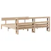 vidaXL Massivholzbett ohne Matratze 180x200 Kiefernholz Produktbild-Vorschau 6