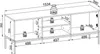 BETTSO Moderner RTV-Schrank 154 SENTINO mit LED-Beleuchtung Produktbild-Vorschau 6