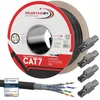 Cat 7 Erdkabel Netzwerkkabel Verlegekabel Outdoor UV Außen Produktbild-Vorschau 1