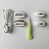 A collection of hair removal accessories laid out on a white background. Podgląd zdjęcia produktu