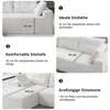 GLP Modulares Ecksofa 256 cm aus Cord, 4-Sitzer mit Produktbild-Vorschau 6