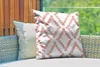 MuchoWow® Outdoor Kissen - Block - Rosa - Muster - 60x60 cm Produktbild-Vorschau 3