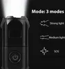 2x Extrem Hell Taschenlampe USB Aufladbar Taktische Produktbild-Vorschau 7