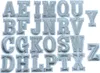 Alphabet-Buchstabe-Emblem-Aufnäher zum Aufbügeln, Produktbild-Vorschau 1