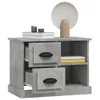 The Living Store Nachttisch Betongrau 60x35,5x45 cm Produktbild-Vorschau 5