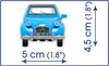 COBI 24511 - CITROËN 2CV Type AZ, 1962 Productafbeelding-voorbeeld 10