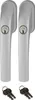 Abus FG300 abschließbarer Fenstergriff silber, im Set 2 Produktbild-Vorschau 1