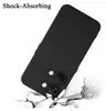 A black phone case is shown falling and impacting a cracked surface, illustrating its shock-absorbing capabilities. Náhled obrázku produktu