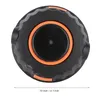 A top-down view of a black and orange trimmer head on a white background. Podgląd zdjęcia produktu