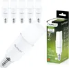 A product shot of LED light bulbs and their packaging. Produktbild-Vorschau