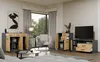 TV-Schrank Simplo 1D2S Anthrazit Eiche Artisan TV-Tisch Produktbild-Vorschau 2