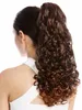 WIG ME UP Zopf Pferdeschwanz Voluminös Locken Kastanie Produktbild-Vorschau 2