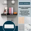 Étagère de douche adhésive, étagère de douche en plastique Voir les images du produit 3