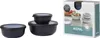 Mepal Set multi-bol Cirqula rond plat Nordic Black 3-pièces Voir les images du produit 1