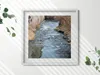 Tasovice Fluss Dyje Moravia– Wandbild mit Rahmen – Produktbild-Vorschau 2