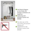 Teleskopická upínacia tyč WENKO "Hercules" 80-145 cm Náhľad obrázku produktu 4