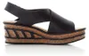 Rieker Damen Sandalen Keilabsatz Sandaletten 68189-00, Produktbild-Vorschau 22