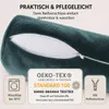Nackenrollen Bezug 2er Set 15x40 cm – Nackenmassagekissen Produktbild-Vorschau 6