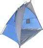 Strandmuschel ENERO CAMP SUN 200x120x120 cm – Grau-Blau – Produktbild-Vorschau 1