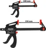 WALTER Schnellspannzwingen 4 tlg. Set Spanner Druckzwingen Produktbild-Vorschau 3