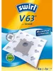 Swirl V 63 MicroPor, Prachový sáček, Cylindrový, Modrá, Náhled obrázku produktu 1