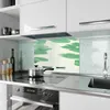 Küchenrückwand Spritzschutz Glas mit Motiv Boote auf dem Produktbild-Vorschau 2