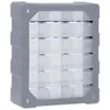 vidaXL Organizer z wieloma szufladami 18 szuflad 38x16x47 Podgląd zdjęcia produktu 5