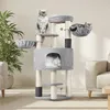 Yaheetech Großer Kratzbaum 160 cm H, mit ⌀11 cm dicken Produktbild-Vorschau 1
