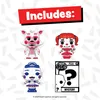 Blister 4 figurines Bitty POP Five Nights at Freddys Voir les images du produit 5