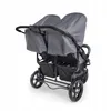 A Hauck Roadster Duo SLX double stroller in grey and silver. Produktbild-Vorschau
