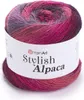 Příze Stylish ALPACA - 150g , 525 m - Červená,Fialová Náhled obrázku produktu 2