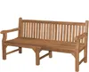 Teako Design Gartenbank Piceno Teakholz Massiv Wetterfest Produktbild-Vorschau 1