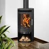 Justus | Kaminofen | Usedom 5 D | 5,5 kW | Stahl Schwarz Produktbild-Vorschau 2