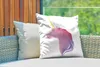 MuchoWow® Outdoor Kissen - Kinder Illustration Einhorn in Produktbild-Vorschau 3