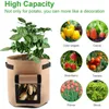 pack de 5 sacs de 10 gallons planteur de jardin - bac de Voir les images du produit 5