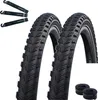 2 x Schwalbe Marathon 365 Fahrradreifen in Schwarz Reflex Produktbild-Vorschau 1