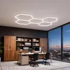 XMTECH LED Hexagon Deckenleuchte – Modulares Design, 5 Produktbild-Vorschau 9