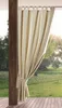 Eurofirany Tenda da giardino con passanti impermeabile Anteprima dell’immagine prodotto 10