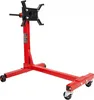 A red engine stand with black accents and wheels, shown against a white background. Náhľad obrázku produktu