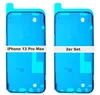 2x iPhone 13 Pro Max Rahmen LCD Display Kleber Schwarz Produktbild-Vorschau 1